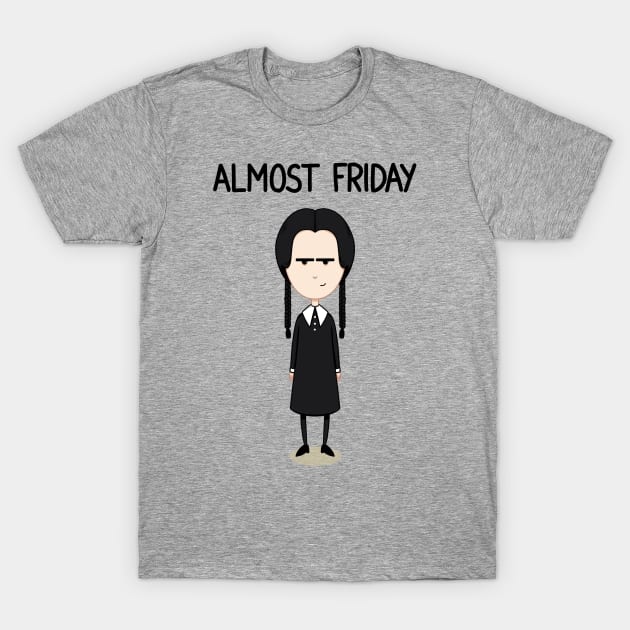 Wednesday Addams T-Shirt by Sketchbook ni Abi